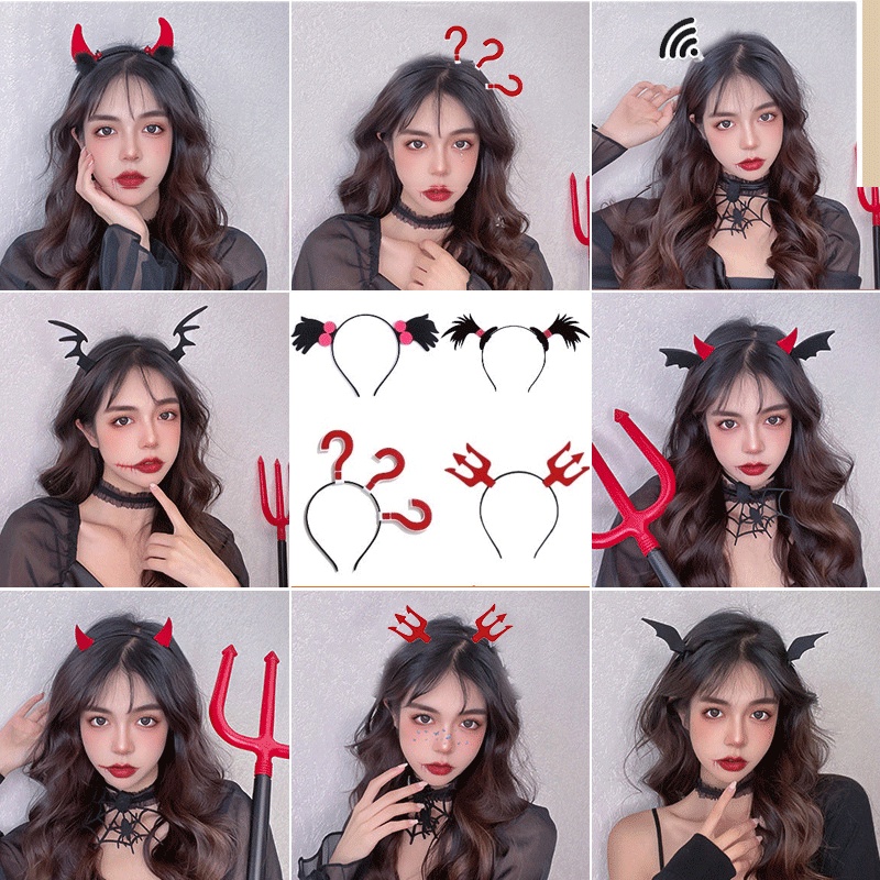 Băng Đô Cài Tóc Phong Cách Halloween Thời Trang Vui Nhộn