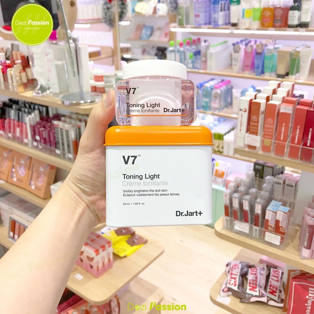 Kem Dưỡng V7 Dưỡng Trắng Da, Tái Tạo Da Chính Hãng Hàn Quốc - V7 Toning Light Dr.Jart+ 50ml