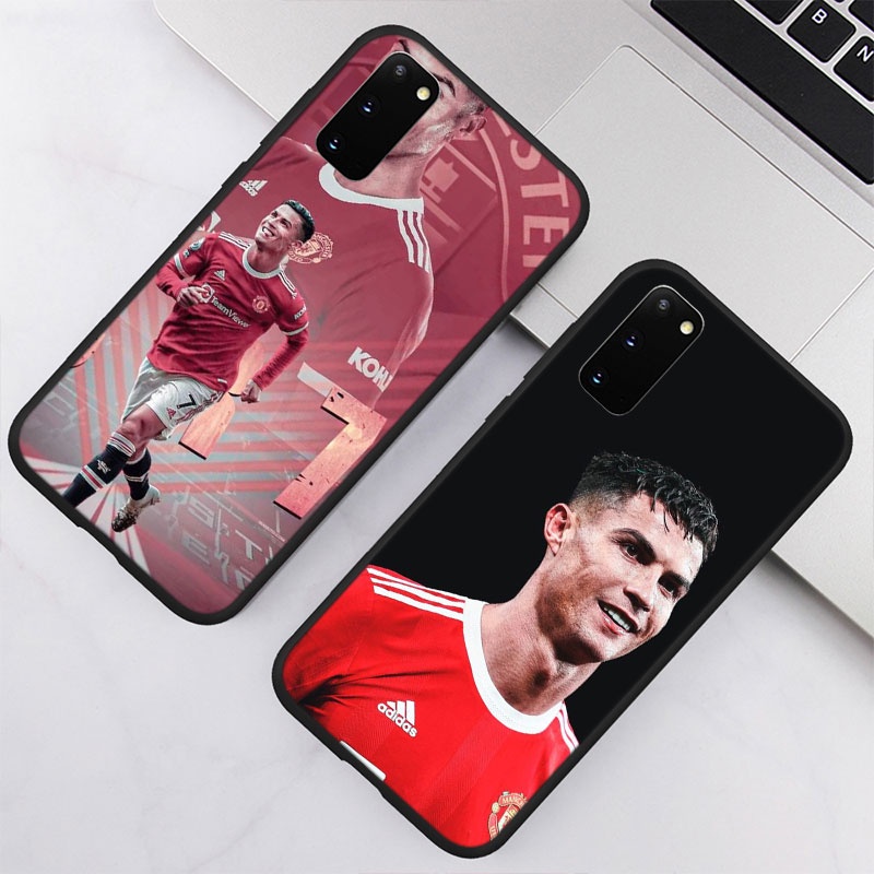 Ốp điện thoại in hình Cristiano Ronaldo cho Samsung Galaxy S10e S10 S9 S8 Plus Lite S7 Edge UOL34 CR7
