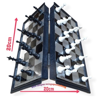 Bộ cờ vua nam châm mini 20cmx20cm