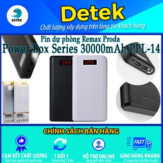 Pin dự phòng Remax Proda Power Box Series 30000mAh PPL-14 (Đen, Trắng)
