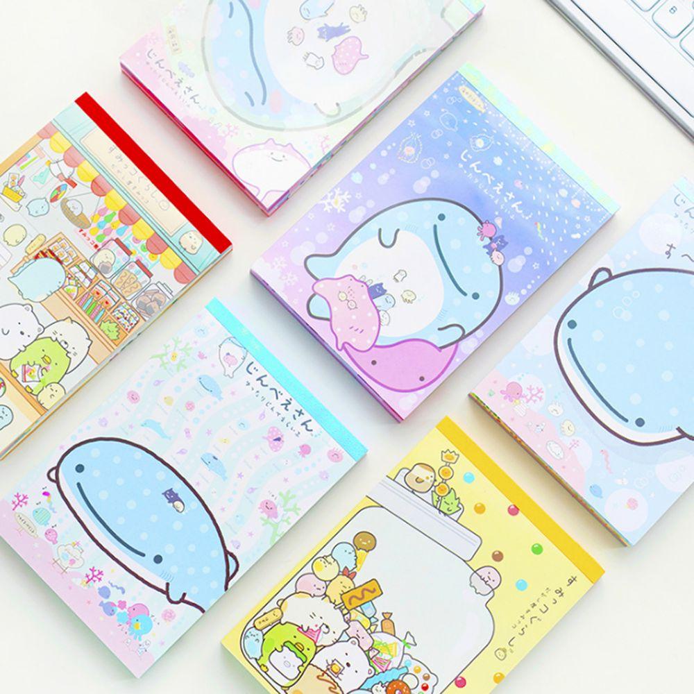 PEWANY Giấy Ghi Chú Đánh Dấu Trang Sách Di Động Kawaii Cho Văn Phòng
