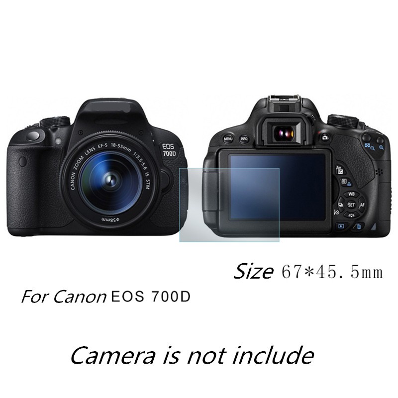 Kính Cường Lực Bảo Vệ Màn Hình Máy Ảnh Canon EOS 850D 800D 750D 760D 700D 650D 600D 550D 500D 450D 850D 800D 750D 760D 700D 650D 600D 550D 500D 450D 450D