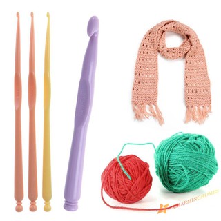 Bộ 12 dụng cụ móc len đan khăn bằng nhựa tiện dụng