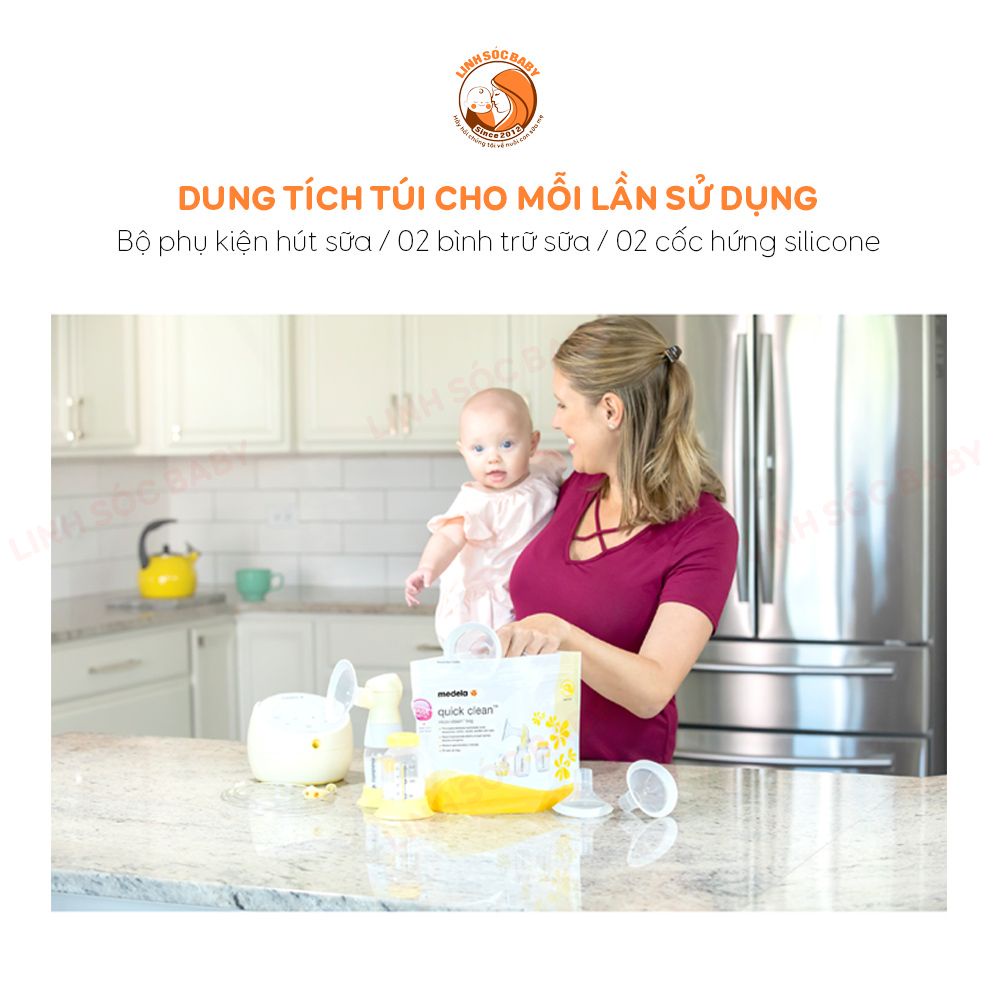 Túi Tiệt Trùng Lò Vi Sóng