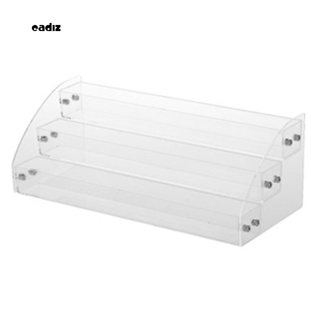 Kệ đựng sơn móng tay bằng nhựa trong suốt nhiều tầng