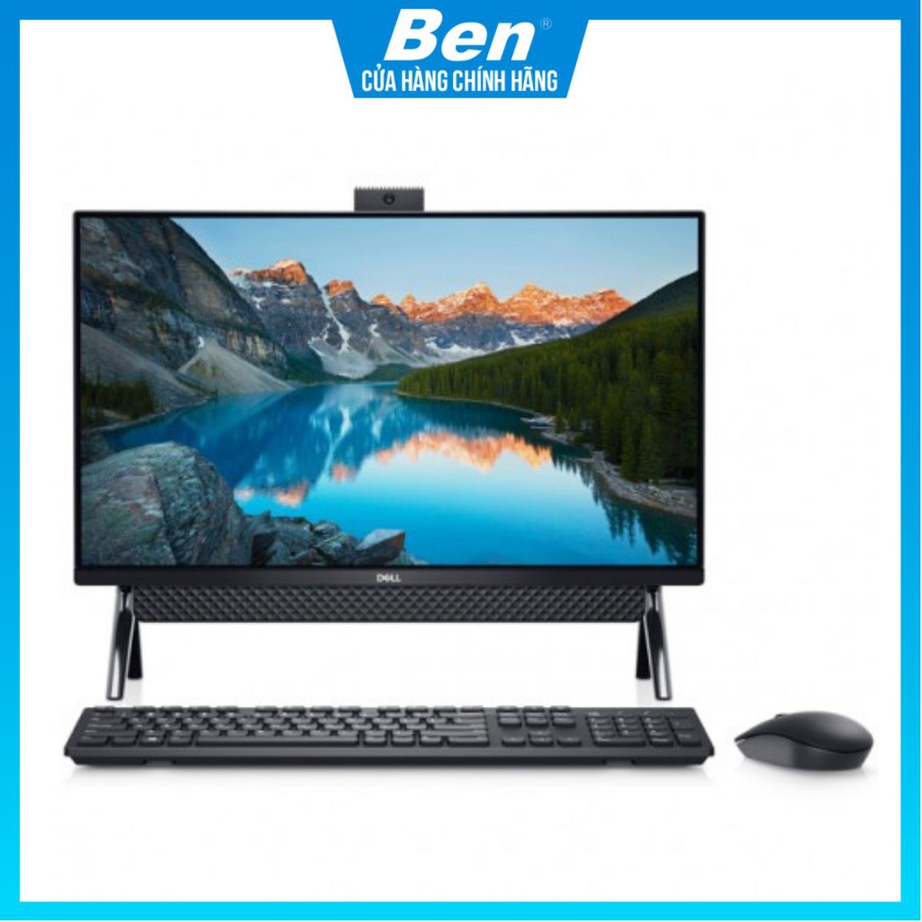 Máy tính All in one Dell Inspiron AIO Desktops 5400 (42INAIO540006)/ Black/ Intel Core i3-1115G4 (up to 4.1 GHz, 6MB)