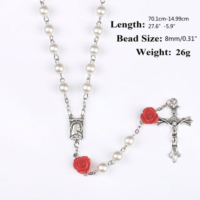 Vòng cổ Hạt Ngọc Trai Trắng 8mm Cr