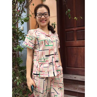 BỘ PIZAMA LỤA VIỆT THẮNG  ( HÀNG CÔNG TY)