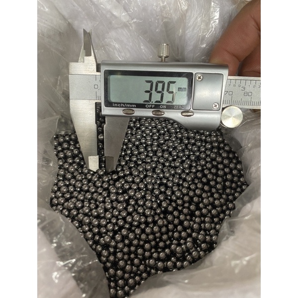 Bi thép 4mm ( 3.93 ~ 3.96 ) hàng đẹp sáng bóng không rỉ đóng gói 1kg