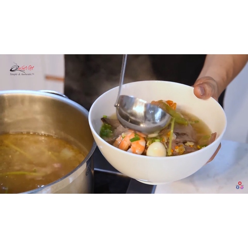 Gia Vị Cốt hủ tiếu Quốc Việt foods - NK Mỹ tiêu chuẩn FDA