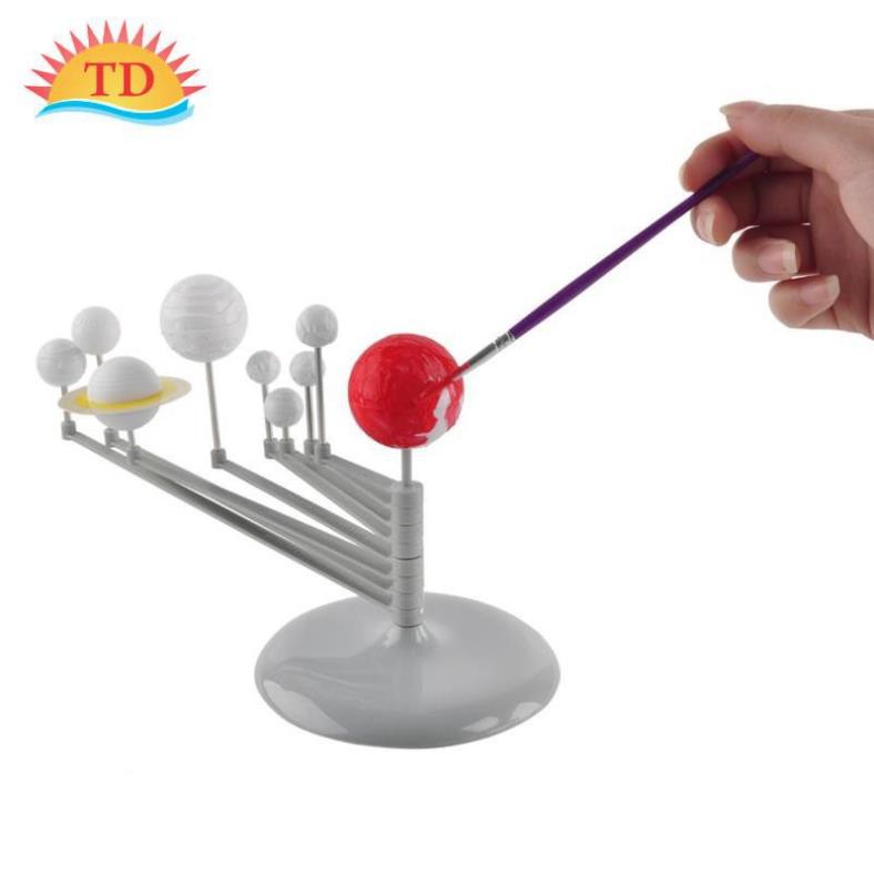 Bộ Lắp ghép, tô màu Mô hình Hệ mặt trời- Solar System Planetarium