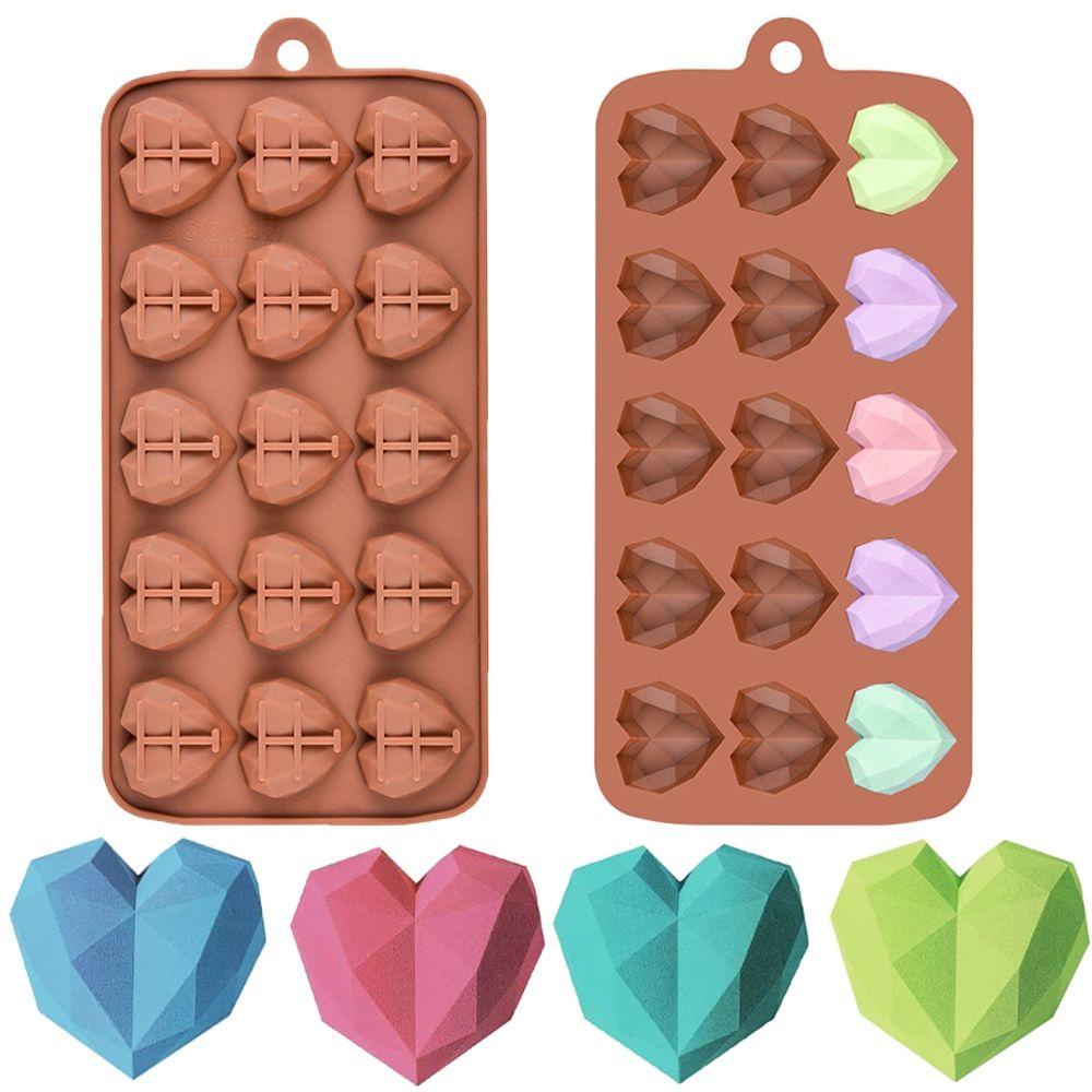 Khuôn Silicone Làm Xà Phòng / Sô Cô La Chống Dính Chịu Nhiệt
