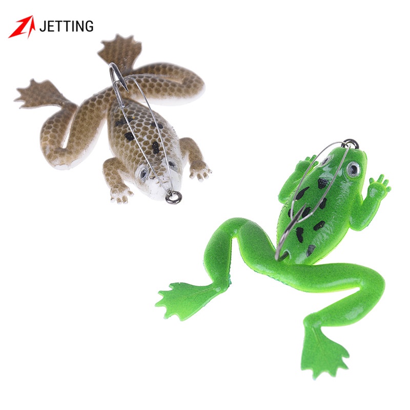 JETTING Mồi câu cá giả hình ếch sống động như thật