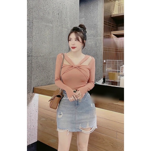 Áo thu đông cotton bozip co dãn [ XOẮN TRƯỚC HOT NHẤT] chất siêu xịn