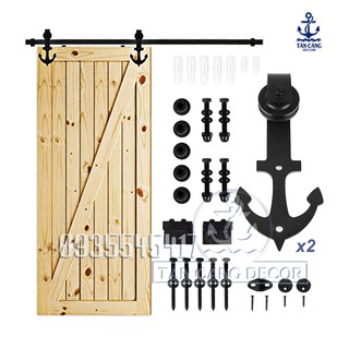 Phụ kiện Cửa Lùa Barn Door Hình Mỏ Neo