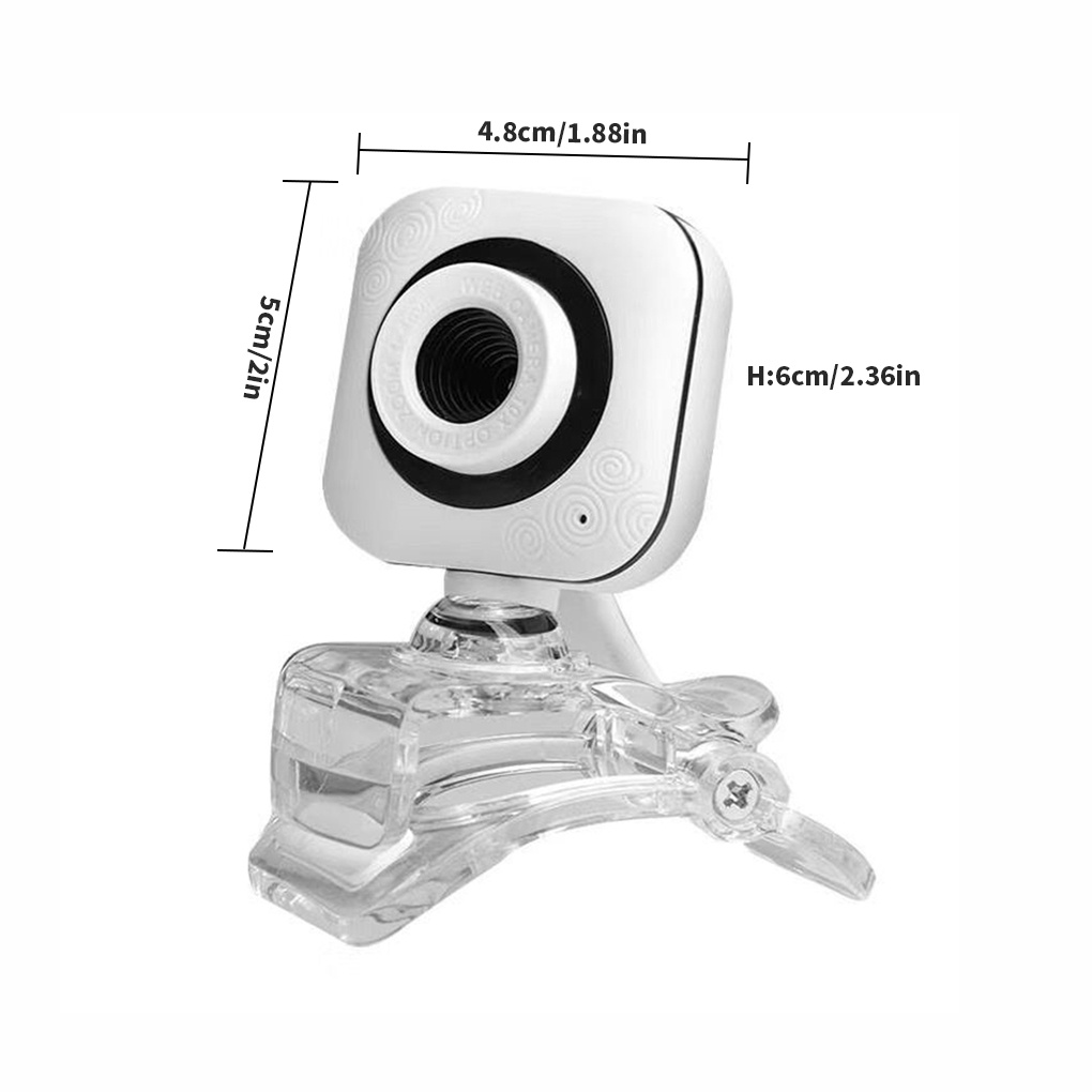 Webcam kẹp độ phân giải 50 mega pixel có micro dùng trò chuyện online tiện dụng MC