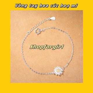 Vòng tay hoa cúc họa mi siêu đẹp - Shopforgirl
