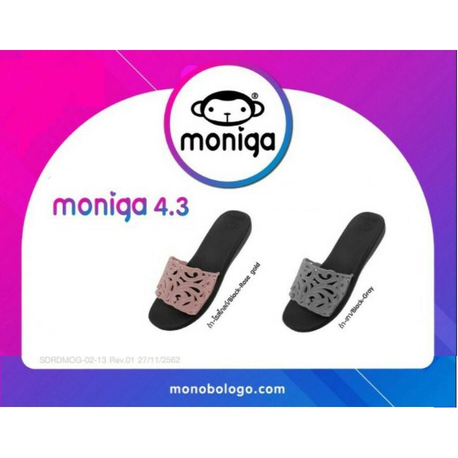 Dép quay ngang nữ - Dép thái moniga 4.3 và 4.4 - dép thái NK 100%