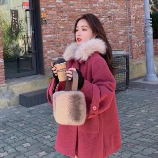 Váy dạ  tay lông xinh xắn [KÈM ẢNH THẬT+VIDEO]