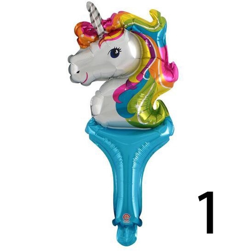 1 Bong Bóng Tay Cầm Hình Kì Lân Dễ Thương Cho Bé