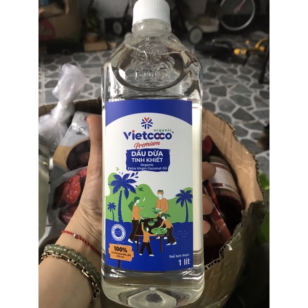 Dầu dừa hữu cơ Vietcoco 1 lít