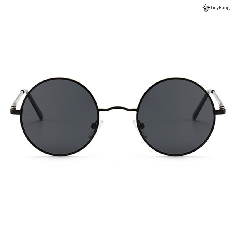 Vintage Retro Round Sunglasses Metal Circle Frame Casual Sunglasses for Men | BigBuy360 - bigbuy360.vn