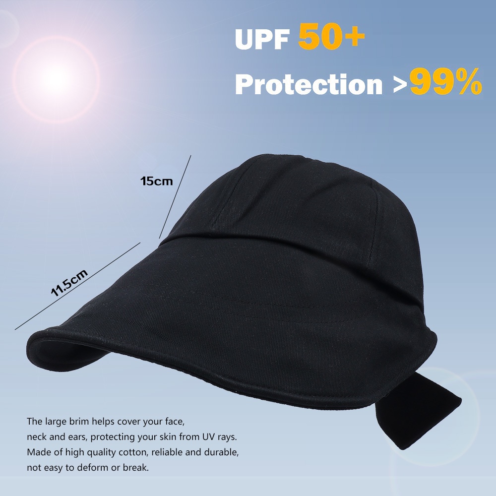 Mũ Vành Rộng Chống Nắng/Tia UV Nhiều Màu Sắc Thoáng Khí Thời Trang Mùa Hè Cho Nữ