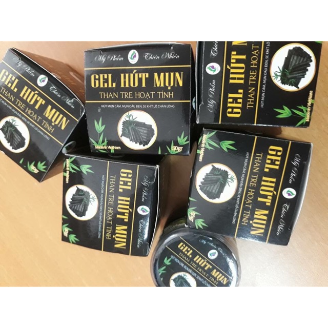 Gel hút mụn than hoạt tính