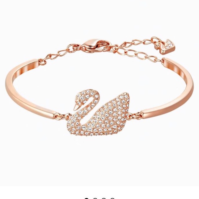 Lắc tay thiên nga Swarovski