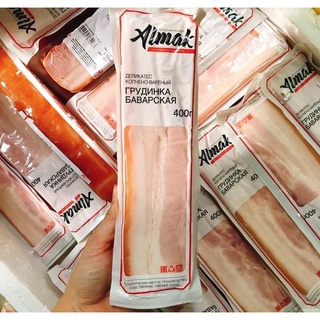 Thịt ba chỉ hun khói Nga - Món ăn truyền thống của Nga .