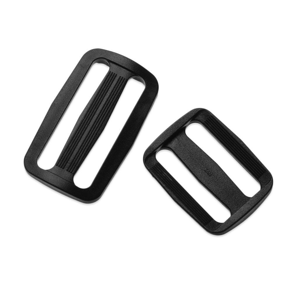 Set 20 Khóa Trượt Bằng Nhựa Màu Đen Có Thể Điều Chỉnh Cho Hoạt Động Ngoài Trời SHOUKEY