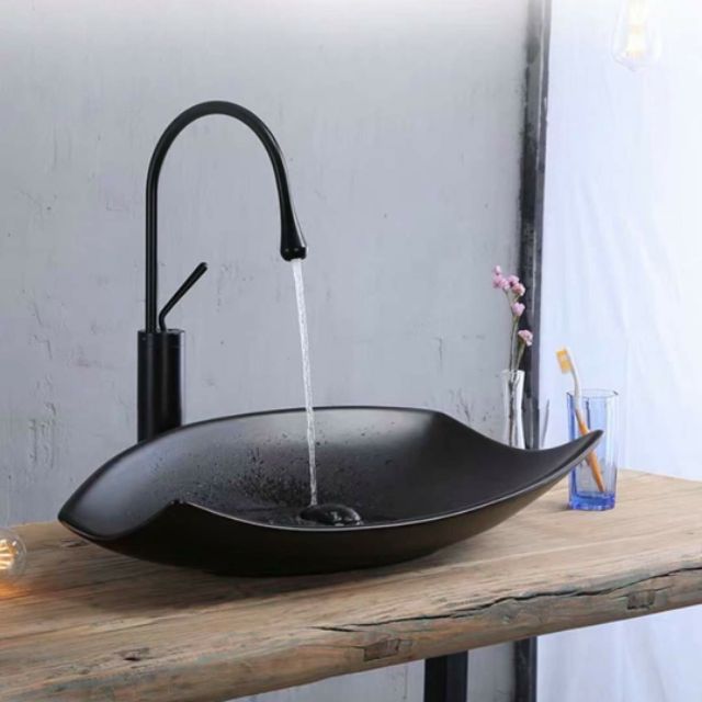 Vòi Lavabo Nóng Lạnh Đồng Thau Sơn tĩnh điện cb 2829