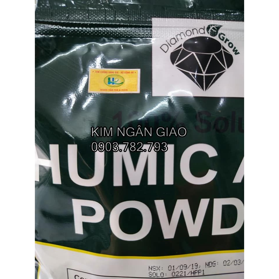 Phân sinh học Humic Acid Powder (USA) - Túi 1kg - HSD 09/2024