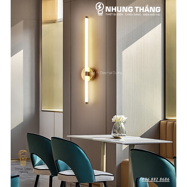 Đèn Tường Xoay 360 độ DT-6003,DT-6005 Phong Cách Bắc Âu - Dài 40-60cm - Kiểu Dáng Hiện Đại,Sang Trọng - Ánh Sáng Vàng