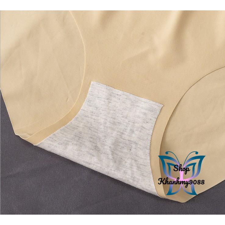 Combo 10 Quần lót nữ đúc su không viền thun lạnh Màu ngẫu nhiên CBQL01