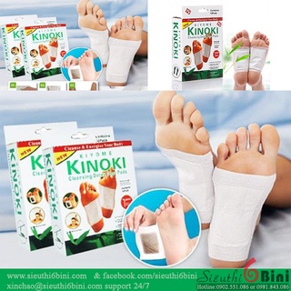 combo 10 miếng dán thải độc chân kinoki
