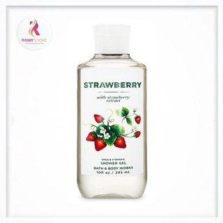 Gel tắm dưỡng thể Bath & Body Works Strawberry 295ml thumbnail
