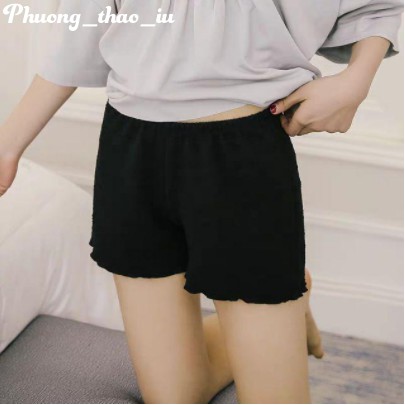 Quần mặc trong váy, Quần bảo hộ trong váy thun cotton co dãn 4 chiều | BigBuy360 - bigbuy360.vn