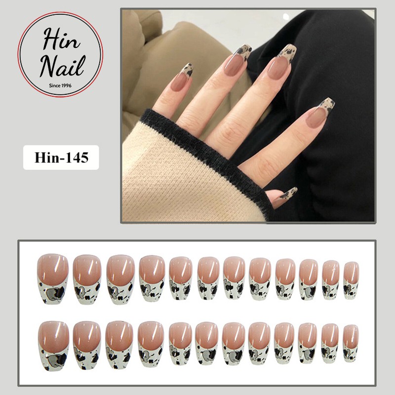 Móng Tay Giả Hin Nail Hộp 24 Móng Giả Kèm Keo