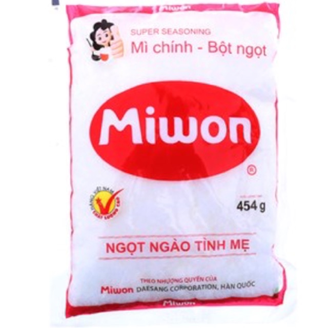 Bột ngọt Miwon gói 454g