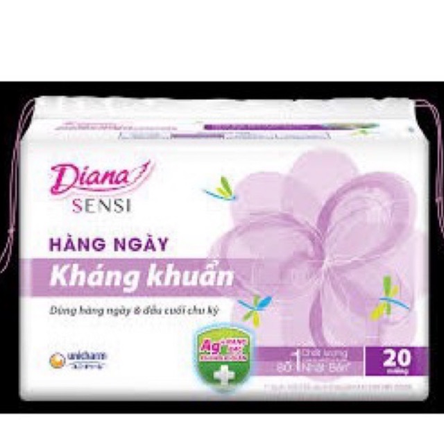 Date mới Diana hằng ngày kháng khuẩn 20 miếng