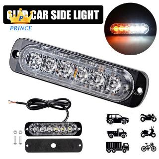 Đèn led 6 bóng ánh sáng vàng + trắng cho đuôi xe hơi