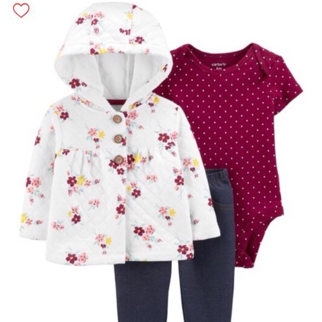 Sỉ set 3 carter xuất dư