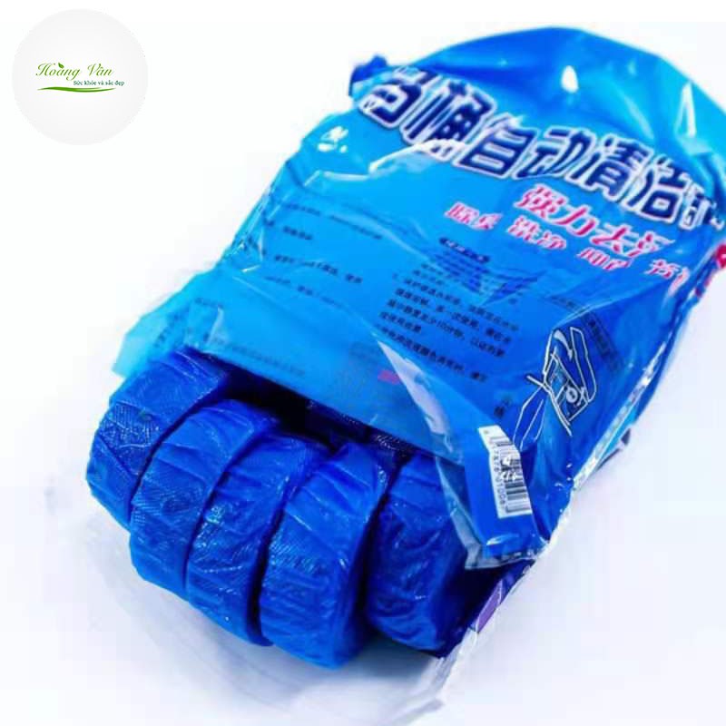 Bịch 10 viên thả bồn cầu - Giúp tẩy mọi cặng bám thành bồn cầu, khử khuẩn khử mùi hôi hiệu quả