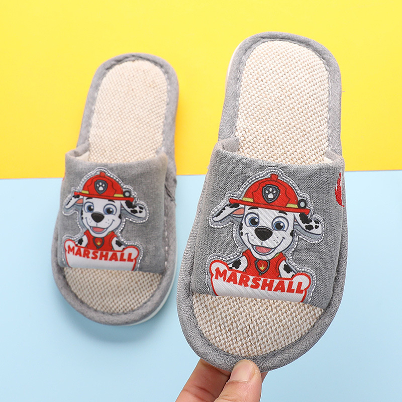 Dép đi trong nhà Paw Patrol vải lông cotton mềm chống trượt đáng yêu dành cho trẻ em