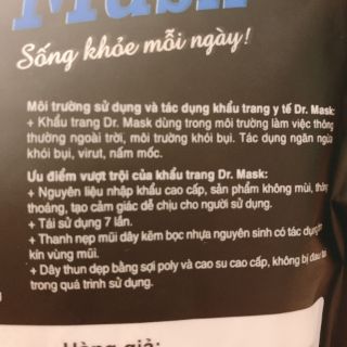 KHAU TRANG THAN HOAT TINH DR MASK
