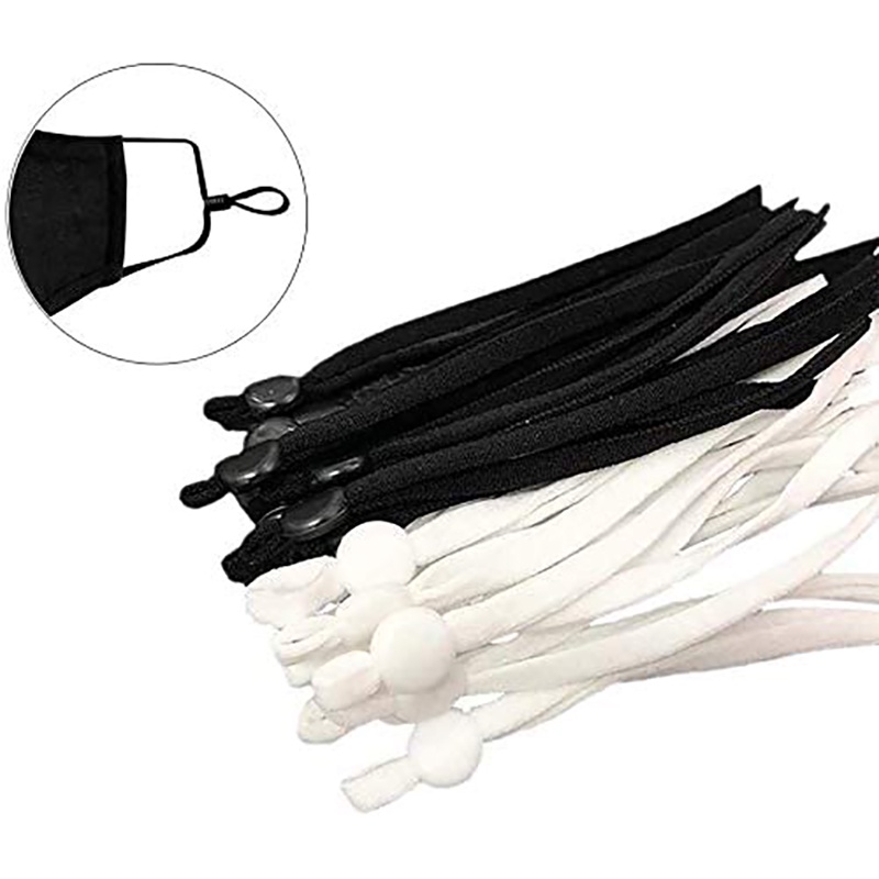 Set 50 dây thun co giãn đeo khẩu trang nhiều màu tùy chọn