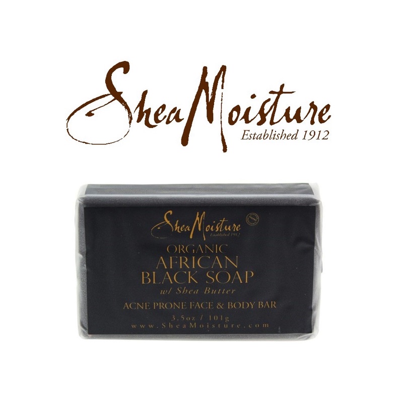 XÀ PHÒNG ĐEN SHEA MOISTURE AFRICAN BLACK SOAP