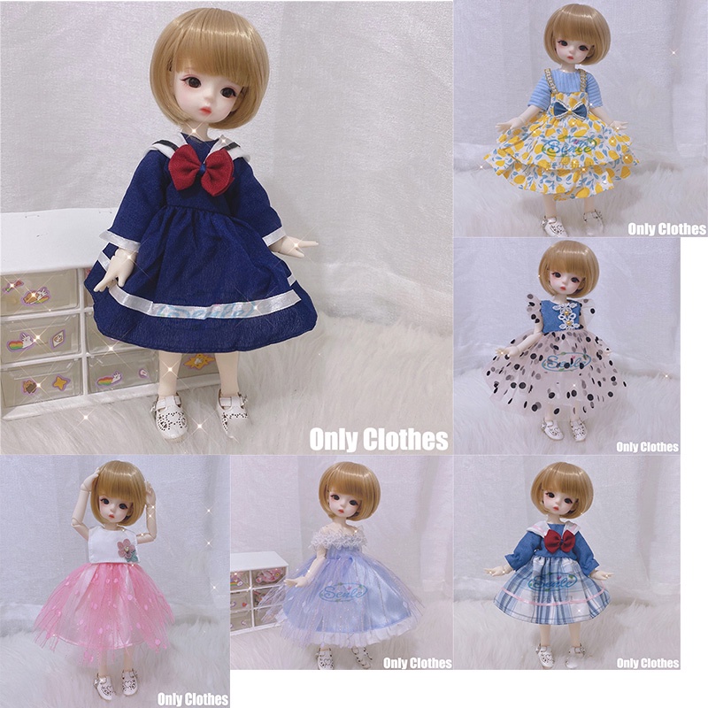 Bộ quần áo búp bê BJD30cm tỉ lệ 1/6